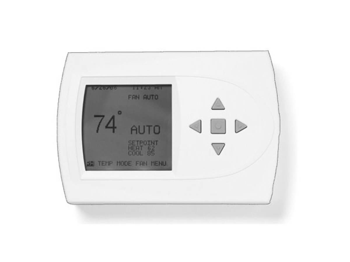 image of a programmable thermostats